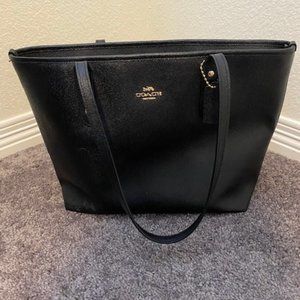 Coach Zip Top Tote Bag